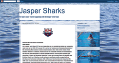 Desktop Screenshot of jasperswimteam.blogspot.com