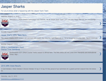 Tablet Screenshot of jasperswimteam.blogspot.com
