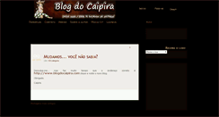 Desktop Screenshot of caipiblog.blogspot.com