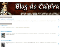 Tablet Screenshot of caipiblog.blogspot.com