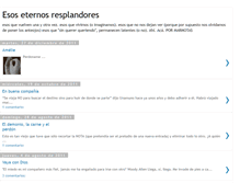 Tablet Screenshot of esoseternosresplandores.blogspot.com