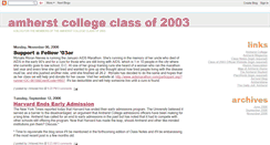 Desktop Screenshot of amherst2003.blogspot.com