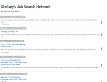 Tablet Screenshot of chelseysjobsearchnetwork.blogspot.com