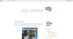 Desktop Screenshot of freshchemistry.blogspot.com