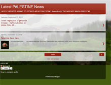 Tablet Screenshot of mideastnews-danmike.blogspot.com