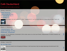 Tablet Screenshot of cafe-deutschland.blogspot.com