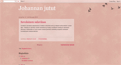 Desktop Screenshot of johannanjutut.blogspot.com