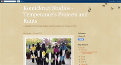Desktop Screenshot of komickrazi.blogspot.com