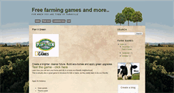 Desktop Screenshot of freefarminggames.blogspot.com