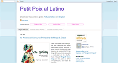 Desktop Screenshot of petitpoixlatina.blogspot.com