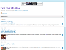 Tablet Screenshot of petitpoixlatina.blogspot.com