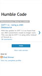 Mobile Screenshot of humblecode.blogspot.com