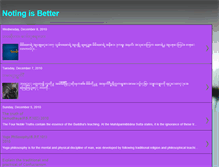 Tablet Screenshot of notingisbetter.blogspot.com