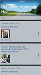Mobile Screenshot of benjaminandersonhall.blogspot.com