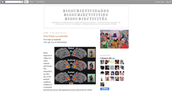 Desktop Screenshot of biosubjetividades.blogspot.com