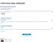 Tablet Screenshot of investigarparaaprender.blogspot.com