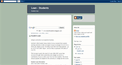 Desktop Screenshot of loanofstudents.blogspot.com
