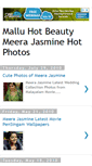 Mobile Screenshot of mallu-actress-meera-jasmine-photos.blogspot.com