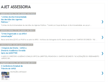 Tablet Screenshot of ajetassessoria.blogspot.com