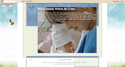 Desktop Screenshot of amadavitoriadecristo.blogspot.com