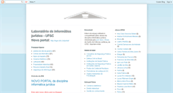 Desktop Screenshot of infojurufsc.blogspot.com