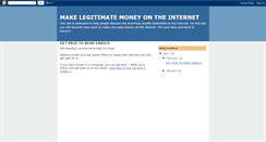 Desktop Screenshot of makelegitmoney.blogspot.com