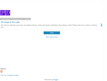 Tablet Screenshot of passionatedishes.blogspot.com