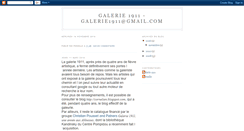 Desktop Screenshot of galerie1911.blogspot.com