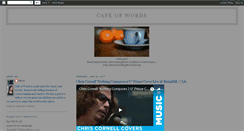 Desktop Screenshot of cafeofwords.blogspot.com