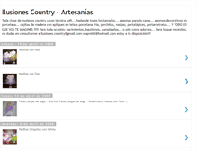 Tablet Screenshot of ilusionescountry.blogspot.com