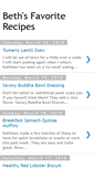 Mobile Screenshot of bethsfavoriterecipes.blogspot.com
