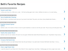 Tablet Screenshot of bethsfavoriterecipes.blogspot.com