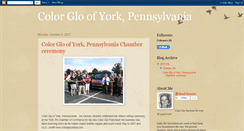 Desktop Screenshot of colorgloyorkpa.blogspot.com