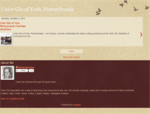 Tablet Screenshot of colorgloyorkpa.blogspot.com