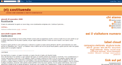Desktop Screenshot of costituendo.blogspot.com