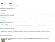 Tablet Screenshot of costituendo.blogspot.com