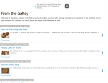 Tablet Screenshot of fromthegalley.blogspot.com