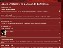 Tablet Screenshot of concejorioceballos.blogspot.com
