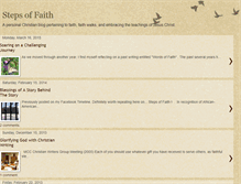 Tablet Screenshot of faithstep.blogspot.com