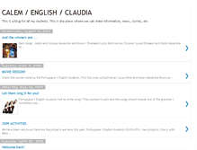 Tablet Screenshot of calemclaudia.blogspot.com