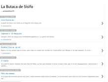 Tablet Screenshot of labutacadesisifo.blogspot.com