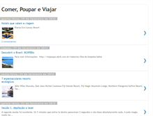 Tablet Screenshot of comer-poupar-viajar.blogspot.com