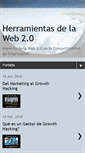 Mobile Screenshot of herramientasdelaweb20.blogspot.com