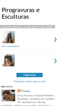 Mobile Screenshot of pirogravuras-esculturas.blogspot.com