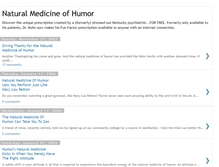 Tablet Screenshot of natural-humor-medicine.blogspot.com