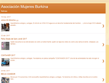 Tablet Screenshot of mujeresburkina.blogspot.com