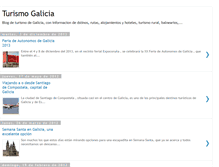 Tablet Screenshot of galiciaenpie.blogspot.com