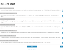 Tablet Screenshot of bulliesspot.blogspot.com