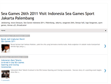 Tablet Screenshot of indonesiaseangamesport.blogspot.com