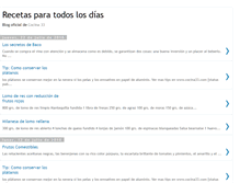 Tablet Screenshot of cocina33.blogspot.com